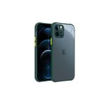 Zore Apple iPhone 12 Pro ​​Kaff Kapak Koyu Yeşil Cep Telefonu Kılıfı