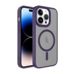 Zore Apple iPhone 12 Pro Mat Arka Yüzey Wireless Şarj Özellikli Flet Magsafe Kapak Kılıf