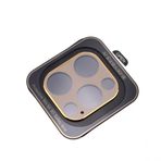 Zore Apple iPhone 12 Pro Max Gold Kamera Koruyucu