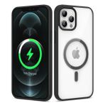 Zore Apple iPhone 12 Pro Max Magsafe Wireless Şarj Özellikli Silikon Ege Kapak Kılıf