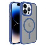 Zore Apple iPhone 12 Pro Max Mat Arka Yüzey Wireless Şarj Özellikli Flet Magsafe Kapak Kılıf