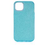 Zore Apple iPhone 13 Mini Uyumlu Mavi Shining Silikon Kılıf