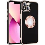 Zore Apple İphone 14 Plus Kılıf Msra Kongo Kapak-Siyah