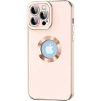 Zore Apple İphone 14 Pro Kılıf Msra Kongo Kapak-Rose Gold