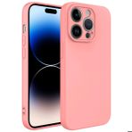 Zore Apple iPhone 14 Pro Max Uyumlu Kamera Korumalı Mara Lansman Kapak Pembe Kılıf