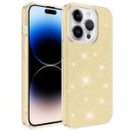 Zore Apple iPhone 14 Pro Uyumlu Shining Silikon Gold Kılıf
