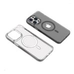 Zore Apple iPhone 14 Pro Wireless Şarj Özellikli Şeffaf Efsane Kapak Kılıf