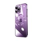 Zore Apple iPhone 14 Pro Wireless Şarjlı Sert PC Riksos Magsafe Silikon Kapak Kılıf