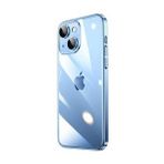 Zore Apple iPhone 14 Sert PC Renkli Çerçeveli Riksos Silikon Kapak Kılıf