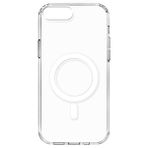 Zore Apple iPhone 8 Plus Magsafe Şarj Özellikli Şeffaf Sert PC Embos Kapak Kılıf