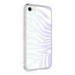 Zore Apple iPhone SE 2022 Kılıf M-Blue Desenli Kapak
