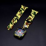 Zore Apple Watch 38-42mm 3 in 1 Army Kordon+Kılıf