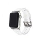 Zore ​​​Apple Watch 7 45 mm KRD-13 Şeffaf Silikon Kordon