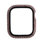 Zore Apple Watch 7 45 mm Watch Gard 24 Kenarları Taşlı Sert Pc Kasa ve Ekran Koruyucu