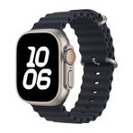 Zore Apple Watch Ultra 49 mm KRD-75 Midnight Silikon Kordon