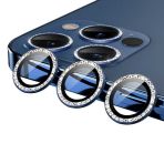 Zore CL-06 Apple iPhone 11 Pro Taşlı Renkli Kamera Lens Koruyucu
