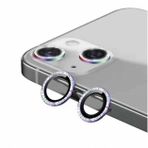 Zore CL-06 Apple iPhone 11 Taşlı Renkli Kamera Lens Koruyucu