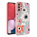 Zore Galaxy A13 4G Desenli Kamera Korumalı Parlak Nora Kapak Kılıf