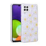 Zore Galaxy A22 4G Simli Desenli Kamera Korumalı Parlak Popy Kapak Kılıf