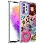 Zore Galaxy A23 Kamera Korumalı Renkli Desenli Sert Silikon Korn Kapak Kılıf