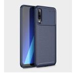 Zore Galaxy A30S Karbon Tasarım Negro Silikon Cep Telefonu Kılıfı