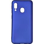 Zore Galaxy A40 Kılıf Msra Premier Silikon Kapak-Saks Mavi