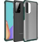 ZORE Galaxy A72 Kılıf MSRA Volks Kapak - Koyu Yeşil