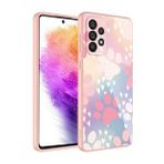 Zore Galaxy A73 Kılıf Kamera Korumalı Desenli Sert Silikon Epoksi Kapak