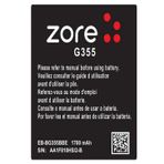 Zore Galaxy Core 2 A Kalite Uyumlu Batarya