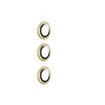 Zore Galaxy İle Uyumlu S23 FE Kamera Lens Koruyucu Cam Filmi, Gold