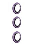 Zore Galaxy İle Uyumlu S24 Kamera Lens Koruyucu Cam Filmi, Derin Mor