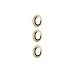 Zore Galaxy İle Uyumlu S24 Plus Kamera Lens Koruyucu Cam Filmi, Gold