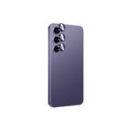 Zore Galaxy İle Uyumlu S24 Titanium Premium Temperli Kamera Lens Koruyucu, Mor