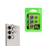 Zore Galaxy ile uyumlu S24 Ultra CL-07 Kamera Lens Koruyucu Titanyum-Gri