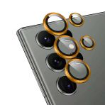 Zore Galaxy İle Uyumlu S24 Ultra Cl-12 Premium Safir Parmak İzi Bırakmayan Anti-Reflective Kamera Lens Koruyucu