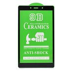 Zore Galaxy İle Uyumlu Tab A 8.0 (2019) T290 Tablet Seramik Ekran Koruyucu, Siyah