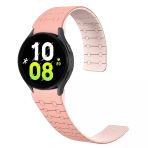 Zore Galaxy İle Uyumlu Watch 6 44Mm Krd-111 20Mm Çizgili Desenli Silikon Kordon