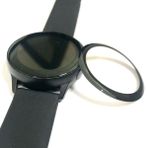 Zore Galaxy İle Uyumlu Watch Active 2 40mm PMMA Pet Saat Ekran Koruyucu, Siyah