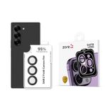 Zore Galaxy İle Uyumlu Z Fold 6 CL-11 Safir Parmak İzi Bırakmayan Anti-Reflective Kamera Lens Koruyucu, Siyah