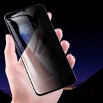 Zore Galaxy M21 New 5D Privacy Temperli Ekran Koruyucu