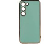 Zore Galaxy S23 Plus Kılıf Msra Bark Kapak-Açık Yeşil