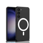 Zore Galaxy S23 Wireless Şarj Özellikli Kıpta Magsafe Silikon Cep Telefonu Kılıfı
