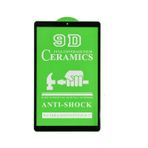 Zore Galaxy Tab A 10.1 (2019) T510 Uyumlu Tcmk Tablet Seramik Ekran Koruyucu-Siyah