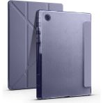 Zore Galaxy Tab A8 10.5 SM-X200 2021 Kalem Bölmeli Standlı - Mor Kılıf