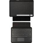 Zore Galaxy Tab S9 Ultra SM-X910 Uyumlu Tcmk Border Keyboard Bluetooh Bağlantılı Standlı Klavyeli Tablet Kılıfı- - Siyah