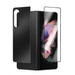 Zore Galaxy Z Fold 3 3D Vov Curve Glass Siyah Ekran Koruyucu