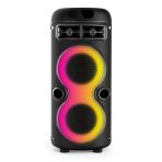 Zore Gd-2402 Dijital Led Göstergeli Fm Radyolu Mikrofonlu Rgb Tws Çift 4 İnç Stereo Bass Kablosuz Karaoke Hoparlör
