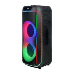 Zore Gd-2606 Dijital Led Göstergeli Fm Radyolu Mikrofonlu Rgb Tws Çift 6.5 İnç Stereo Bass Kablosuz Karaoke Hoparlör