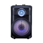 Zore Gd-904 Dijital Led Göstergeli Fm Radyolu Mikrofonlu Rgb Tws 8 İnç Stereo Bass Kablosuz Karaoke Hoparlör