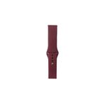 zore Huawei Honor Magic 2 46mm Band Serisi 22mm Klasik Kordon Silikon Strap Kayış-Red Wine